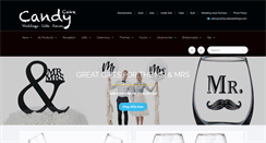 Desktop Screenshot of candycakeweddings.com